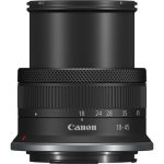Canon EOS R100 mirrorless camera with RF-S 18-45mm f/4.5-6.3 IS STM lens, perfect for vlogging, travel, and photography. Available at Camera Stuff Kenya.