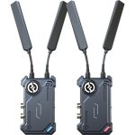 A compact wireless video transmission system, the Hollyland Cosmo C1, featuring SDI and HDMI connectivity for seamless video streaming between cameras and monitors.
