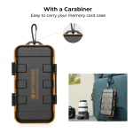 K&F Concept Camera Battery and Memory Card Case - Image 4