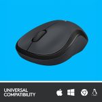 Logitech M220 SILENT Wireless Mouse (Black) - Image 4