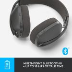 Logitech Zone Vibe 100 Wireless Headphones - Image 4