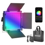 NEEWER 2 Pack RGB660 PRO LED Video Light Kit with stands and app control at Camera Stuff Kenya.