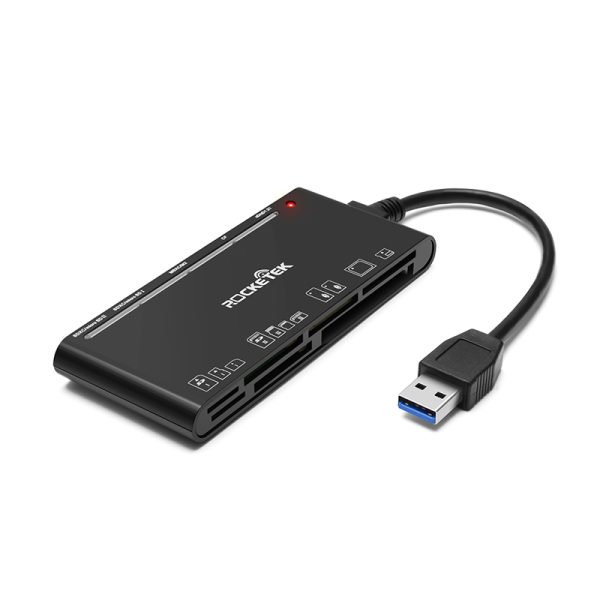 Rocketek 7-IN-1 USB 3.0 Memory Card Reader - Image 2