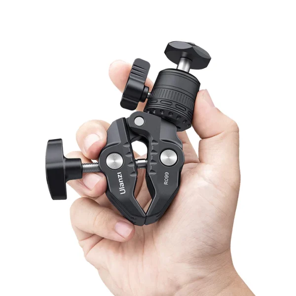 Ulanzi R099 Camera Super Clamp with 360° Mini Ball Head - Image 3