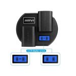 USB Fast Dual Travel Charger for Canon LP-E6 batteries - Image 4