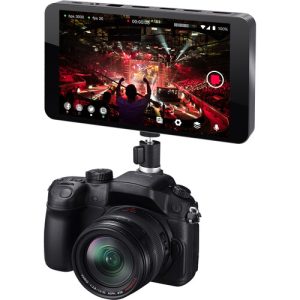 YoloLiv YoloBox portable live streaming encoder, switcher, monitor, and recorder for multi-camera setups. Perfect for professional streaming on the go.
