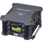 Zoom F6 6-Input / 14-Track Multitrack Field Voice Recorder