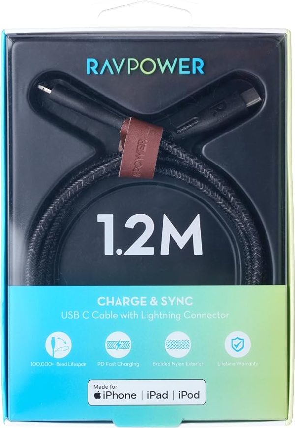 USB-C To Lightning Cable 1.2M - Image 3