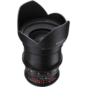 Used Rokinon 35mm T1.5 Cine DS Lens for Canon EF Mount – ideal for photography, DSLR cameras, and video production in Nairobi