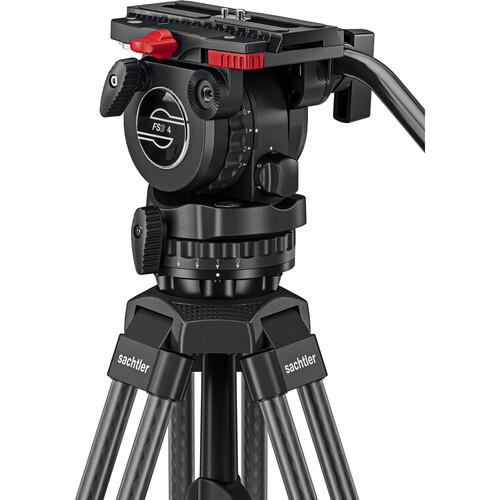 Sachtler System FSB 4 Professional Tripod with Spreader - Image 3