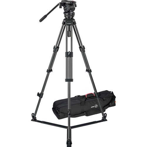 Sachtler System FSB 4 Professional Tripod with Spreader - Image 4