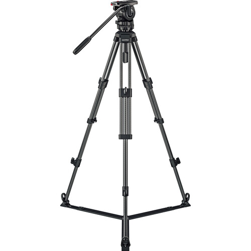 Sachtler System FSB 4 Professional Tripod with Spreader - Image 5