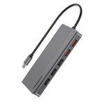 Powerology 11 in 1 USB-C Hub Ethernet & HDMI VGA - Image 2