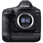 Canon EOS-1D X Mark III DSLR Camera (Body Only) displayed on a neutral background, showcasing its professional design and controls.