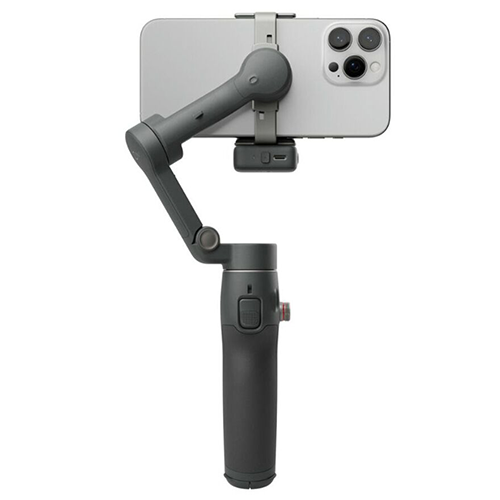 The DJI Osmo Mobile 7P smartphone gimbal stabilizing a phone, featuring a retractable extension rod, magnetic phone clamp, and 3-axis stabilization for smooth, professional-quality videos and photos.