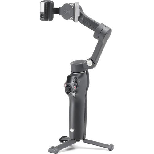 The DJI Osmo Mobile 7P smartphone gimbal stabilizing a phone, featuring a retractable extension rod, magnetic phone clamp, and 3-axis stabilization for smooth, professional-quality videos and photos.