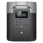 EcoFlow DELTA Max 1600 portable power station with 1.6kWh capacity, solar-compatible, for home backup or outdoor adventures.