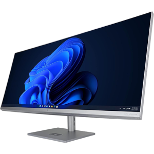 HP Envy 34 All-in-One Desktop with 12th Gen Intel Core i7-12700 12-Core CPU, 16GB DDR5 RAM, 1TB SSD, NVIDIA RTX 3060 GPU, and Windows 11 Pro.
