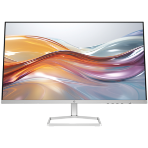 HP Series 5 27-inch FHD Monitor (527sf) with slim bezels, Full HD resolution, and adjustable stand for home or office use.