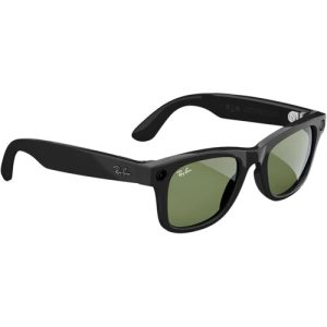 The Meta Ray-Ban Wayfarer Glasses are a stylish and tech-enhanced version of the classic Ray-Ban Wayfarer sunglasses, now integrated with Meta's smart glasses technology. These glasses combine fashion with functionality, offering hands-free connectivity, audio, and camera capabilities.