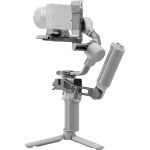 DJI RS 4 Mini stabilizer balancing a Sony A7 mirrorless camera for smooth handheld footage