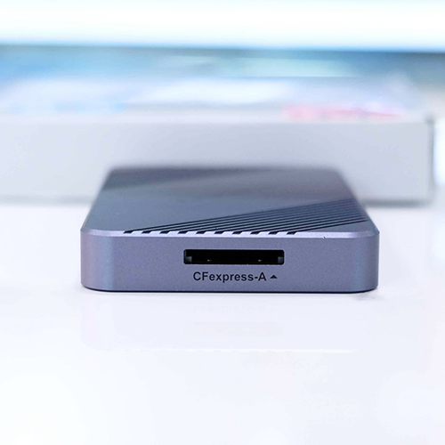 PISEN CF Express A/B High Speed 4-in-1 Card Reader supporting CFexpress Type A/B, XQD, SD, and microSD cards, available at Camera Stuff Kenya.