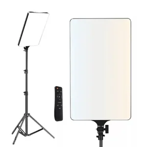 Professional 16-inch LED Video Soft Light Panel with adjustable tripod stand & phone holder for DSLR cameras in Kenya