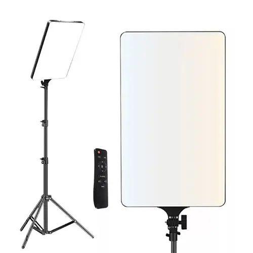 Professional 16-inch LED Video Soft Light Panel with adjustable tripod stand & phone holder for DSLR cameras in Kenya