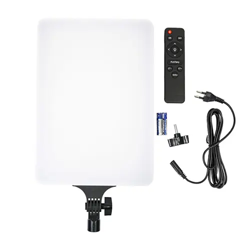 Professional 16-inch LED Video Soft Light Panel with adjustable tripod stand & phone holder for DSLR cameras in Kenya