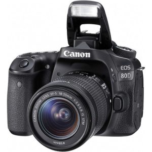 Canon EOS 80D DSLR Camera with 18-55mm Lens – Premium camera accessories for wedding photographers in Kenya from Camera Stuff Kenya.
