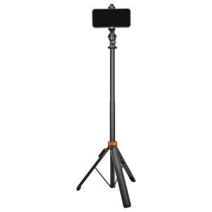 "KINGJOY M080 70-inch extendable selfie stick tripod for DSLR and smartphones - CameraStuffKenya's best tripod in Kenya" "Professional aluminum selfie stick tripod with 360° ball head - perfect for vlogging and action filming in Nairobi" "KINGJOY extendable tripod for cameras and phones - top-rated camera accessory at CameraStuffKenya.com"