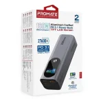 Promate Titan-160 27600mAh Power Bank with TFT LCD Screen charging DSLR camera and smartphone – Best for filmmakers in Kenya