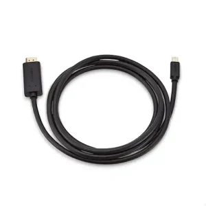 Amazon Basics Mini DP to HDMI male-male cable connecting DSLR to 4K monitor for action filming in Kenya