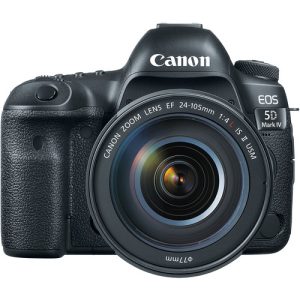 "Canon EOS 5D Mark IV DSLR Camera with 24-105mm f/4L II Lens – Professional full-frame DSLR for photography & videography in Kenya