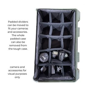 Waterproof hard case for photography gear, DSLR cameras, and camera lenses in Nairobi