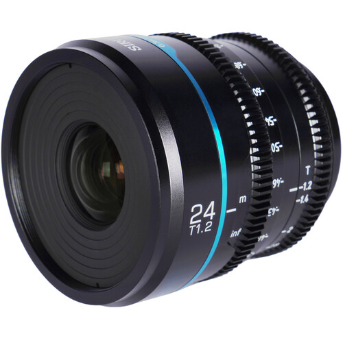 Sirui Night Walker 24mm T1.2 S35 Cine Lens for Sony E-mount cameras - ultra-fast low-light lens for filmmaking in Kenya