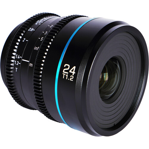 Sirui Night Walker 24mm T1.2 S35 Cine Lens for Sony E-mount cameras - ultra-fast low-light lens for filmmaking in Kenya