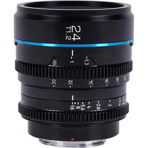 Sirui Night Walker 24mm T1.2 S35 Cine Lens for Sony E-mount cameras - ultra-fast low-light lens for filmmaking in Kenya