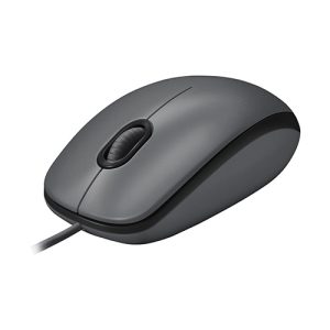 Logitech M100 Corded Mouse available in Kenya at Camera Stuff Kenya — a reliable, plug-and-play USB mouse for work, study, and creative professionals.