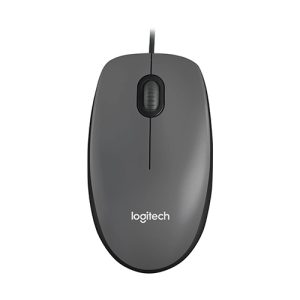 Logitech M100 Corded Mouse available in Kenya at Camera Stuff Kenya — a reliable, plug-and-play USB mouse for work, study, and creative professionals.