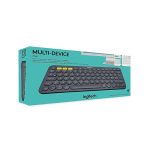 Logitech Pebble Keys 2 K380s Wireless Computer Keyboard for laptops, Macbooks, and tablets – compact, quiet, and multi-device compatible, available at Camera Stuff Kenya.