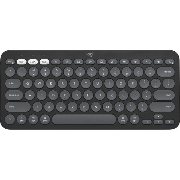 Logitech Pebble Keys 2 K380s Wireless Computer Keyboard for laptops, Macbooks, and tablets – compact, quiet, and multi-device compatible, available at Camera Stuff Kenya.