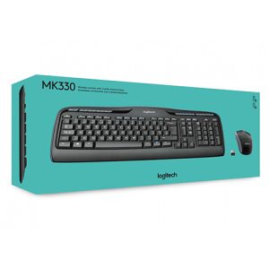 Logitech Wireless Computer Keyboard & Mouse MK330 combo for laptops and desktops, available at Camera Stuff Kenya.