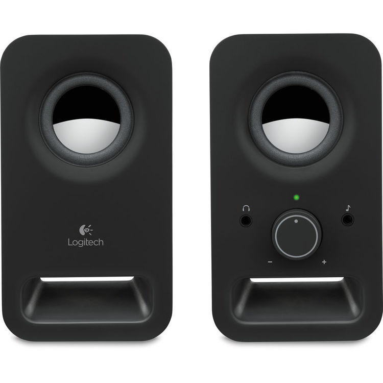Logitech Computer Speakers Z150 black stereo speakers pair for Macbooks and PCs, price in Kenya.