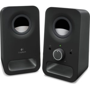 Logitech Computer Speakers Z150 black stereo speakers pair for Macbooks and PCs, price in Kenya.