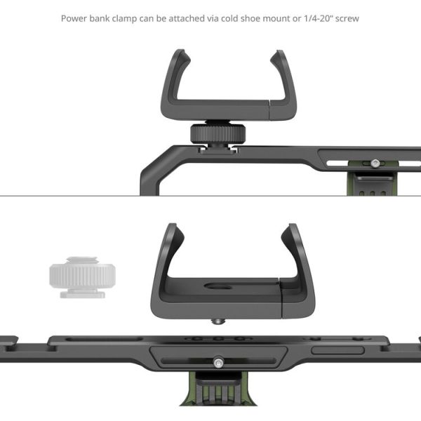 SmallRig x Brandon Li All-in-One Mobile Video Cage with dual handles and filter mount for smartphone filmmaking in Kenya.