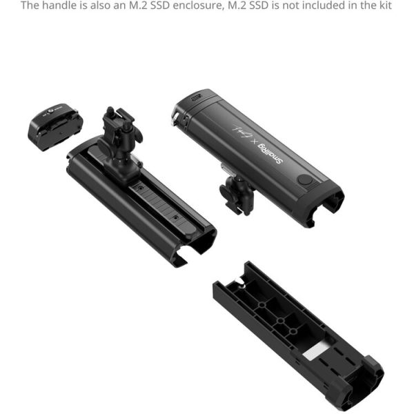 SmallRig x Brandon Li All-in-One Mobile Video Cage with dual handles and filter mount for smartphone filmmaking in Kenya.