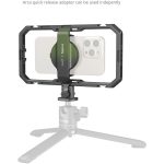 SmallRig x Brandon Li All-in-One Mobile Video Cage with dual handles and filter mount for smartphone filmmaking in Kenya.