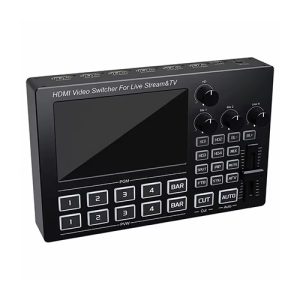 4 Channel HDMI Live-Stream Video Switcher for multi-camera production at Camera Stuff Kenya.