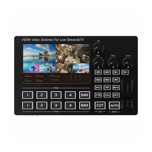 4 Channel HDMI Live-Stream Video Switcher for multi-camera production at Camera Stuff Kenya.